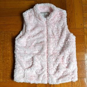 Girls Pink Gilet
